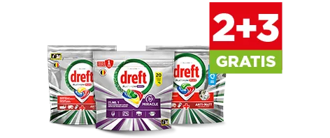 Dreft vaatwastabletten