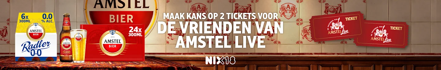 Maak kans op de laatste tickets voor de Vrienden van Amstel Live 2027!