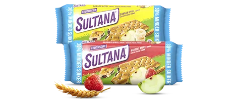 Sultana 30% minder suiker