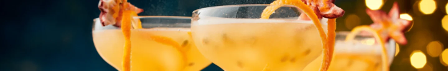 Passion Prosecco cocktail