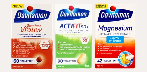 Veiligheidswaarschuwing - Davitamon verschillende producten