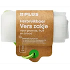 PLUS stopt met plastic wegwerpzakjes voor groente en fruit