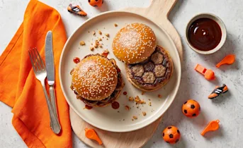 Smoky glaze burger