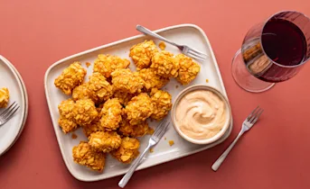 Krokante kip met cornflakes uit de airfryer