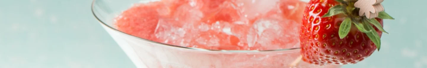 Watermeloen-aardbei daiquiri