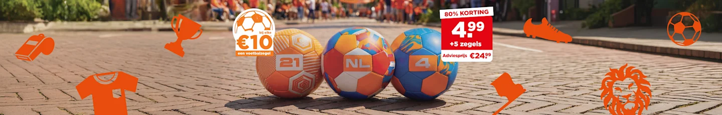 Ballen uit spaaractie WK.