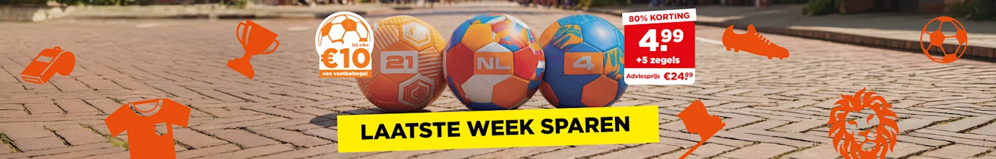 Ballen uit spaaractie WK.