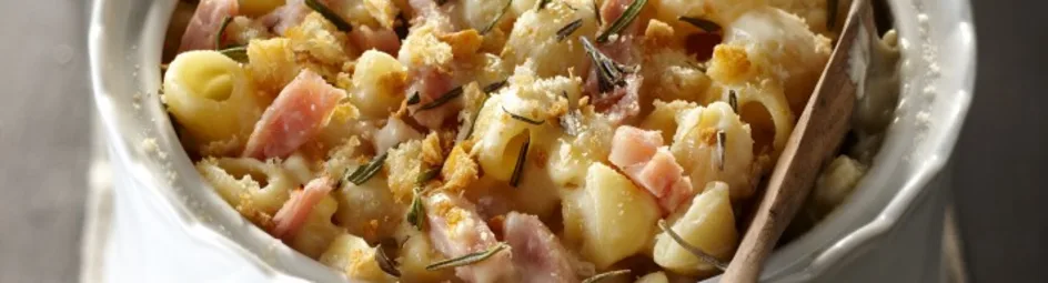Ovenmacaroni met ham en kaas