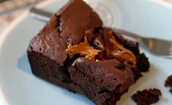 Pindakaas brownie