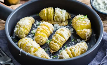 Hasselback aardappels