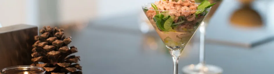Garnalencocktail met meloen