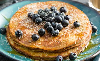 Bananenpannenkoekjes met havermout en kokos