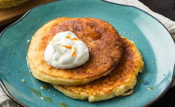 Ricotta citrus pancakes