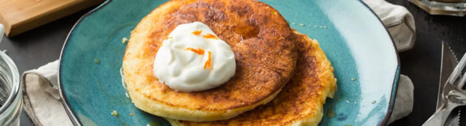 Ricotta citrus pancakes