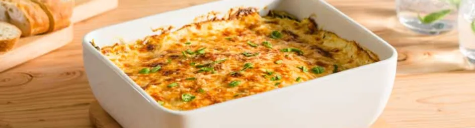 Zomerlasagne met groene groenten, ricotta en citroen
