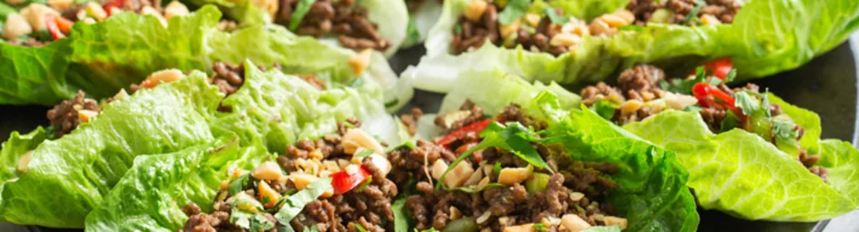 Chinese sla wraps met gehakt