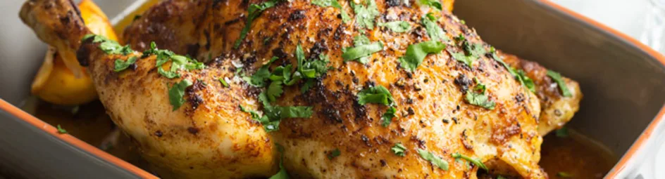 Kruidige hele kip