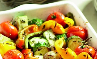 Gegrilde groenteschotel