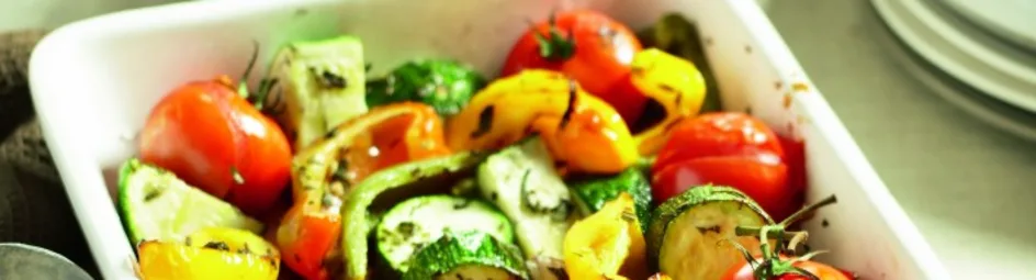 Gegrilde groenteschotel