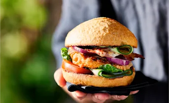 Dubbeldikke surf & turf burger