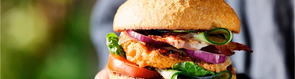 Dubbeldikke surf & turf burger