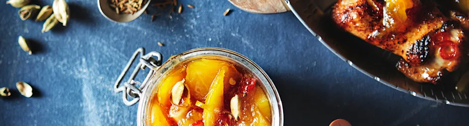 Pittige mangochutney