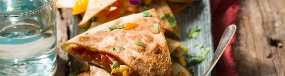 Paprika-quesadilla