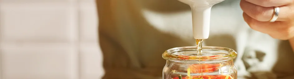 Paprika en pepers met citroen