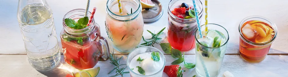 Fruitwater met basilicum