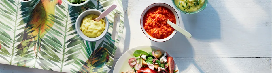 Zoetzure komkommerrelish met dille