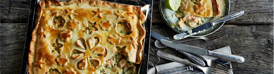 Vispie met venkel en prei