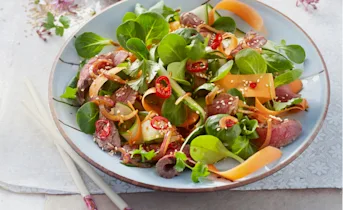 Thaise biefstuksalade