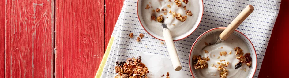 Granenreep met kaneelkwark