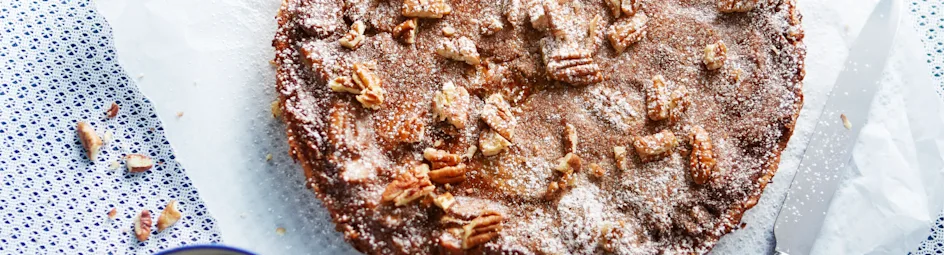 Pecanpie met stroopvulling