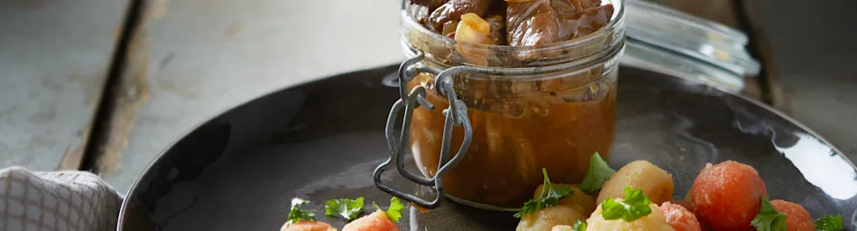 Hutspot met komijn en snelle hachee