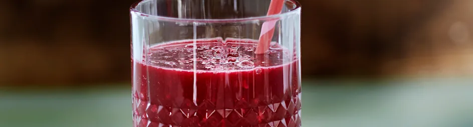 Biet-wortelsmoothie met havermout