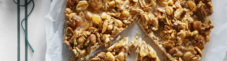 Notenmix met karamel