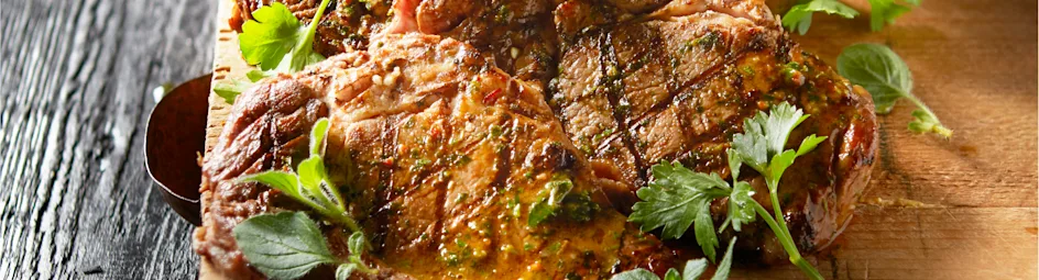 Steak ‘chimichurri'