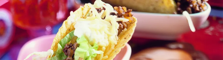 Taco´s met Mexicaans gehakt