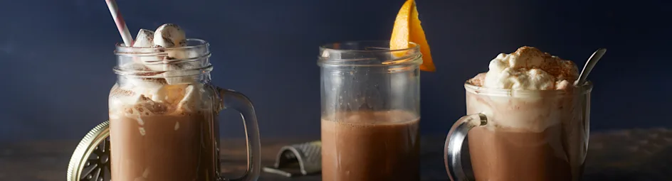 Romige chocolademelk