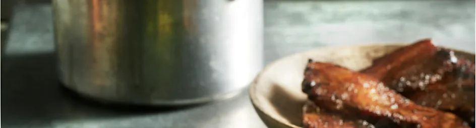 Cajunspeklapjes met spruitjesstamppot