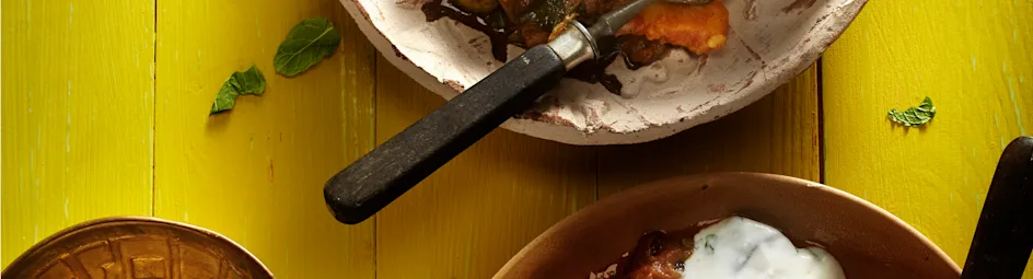 Marokkaanse stoofschotel met kip, ras el hanout en olijven