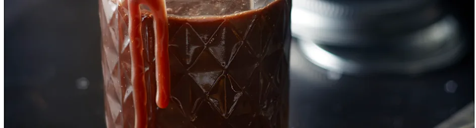 Choco-fudgesaus met zeezout