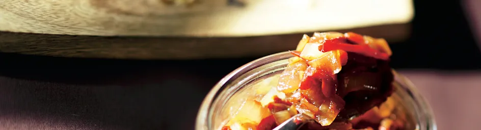 Chilichutney voor bij vlees en kaas