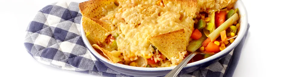 Preischotel met maïs