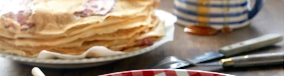 Pannenkoeken met spek