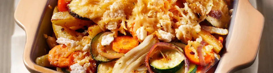 Mediterrane groentencrumble