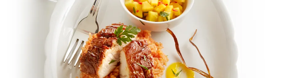 Kalkoenfilet met mango