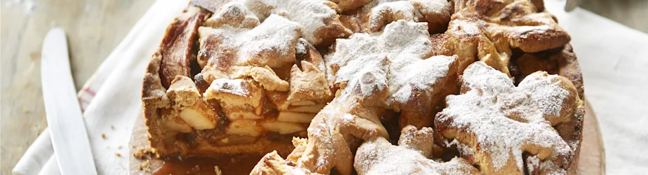 Appeltaart met rozemarijn