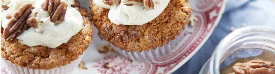 Wortelmuffins met pecannoten